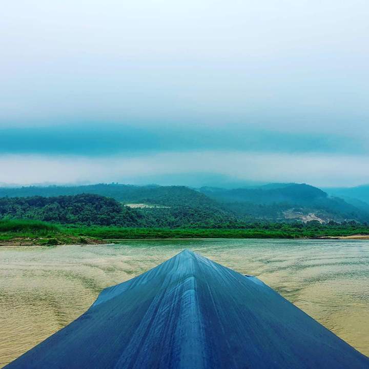 India Border from Boat